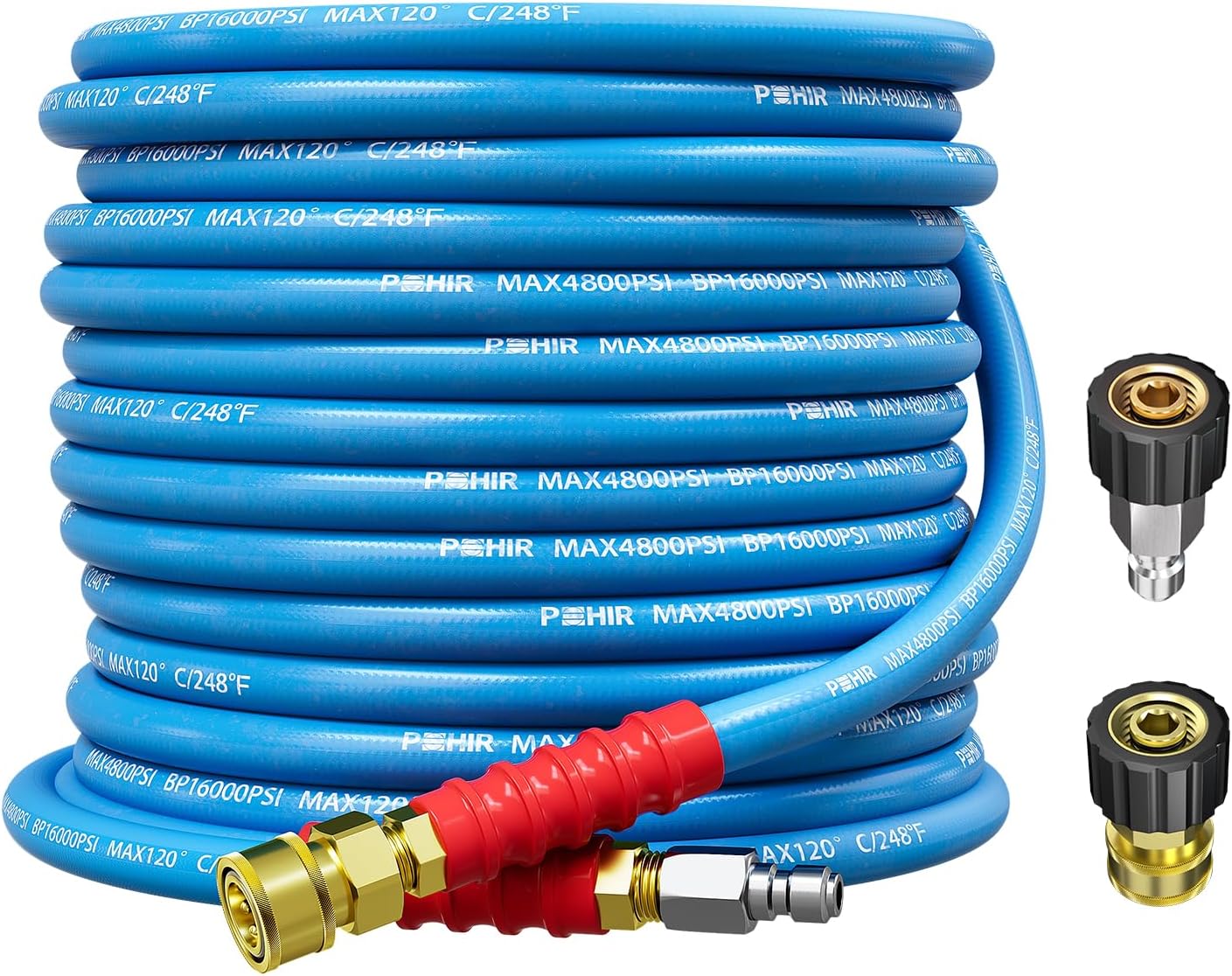 POHIR 50-Foot Pressure Washer Hose