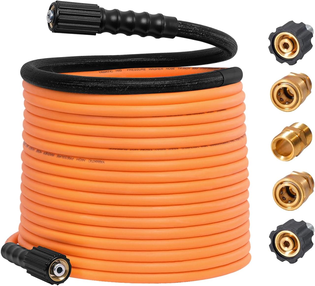 YAMATIC 50-Foot Pressure Washer Hose
